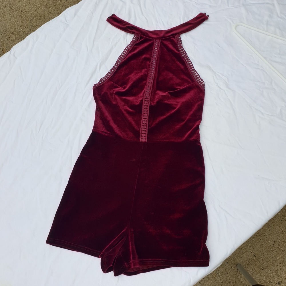 Velvet Romper
